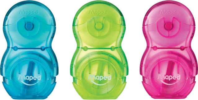 MAPED ξύστρα με γόμα (μίξη χρωμάτων)