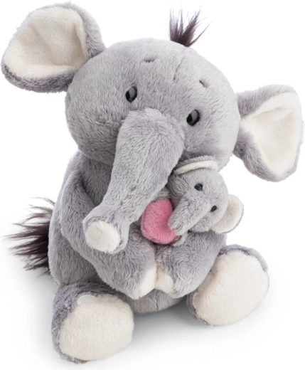 NICI λούτρινος ελέφαντας με μικρό little & me
