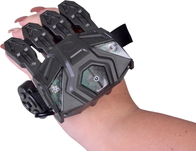 Δύο τρόποι ελέγχου: γάντι και τηλεχειριστήριο RC