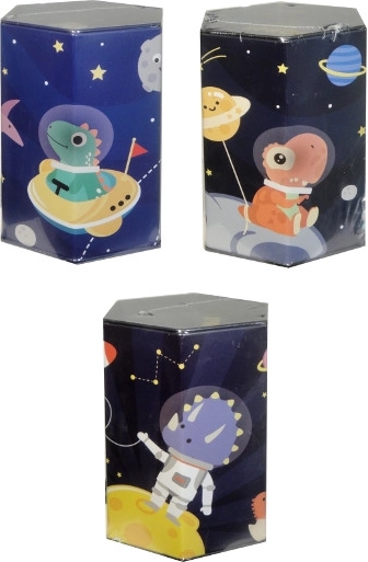 Παιδικός κουμπαράς με διαστημικό μοτίβο