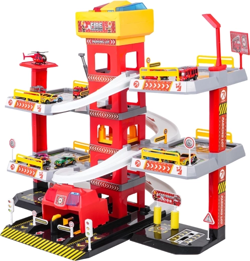 Τριώροφο πάρκινγκ με ασανσέρ