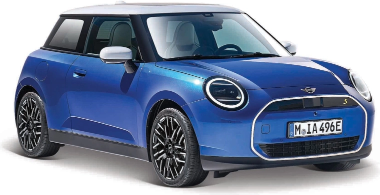 Μοντέλο αυτοκινήτου Maisto Special Edition Mini Cooper SE 1:24 μπλε
