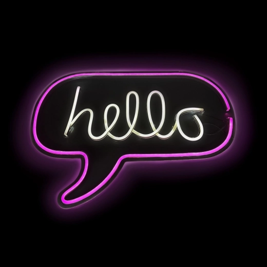 2Kids Toys LED νέον φωτιστικό Hello