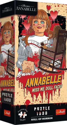Παζλ Trefl premium plus Hall of Horror: Annabelle 1000 κομμάτια