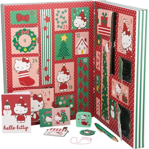 Hello Kitty ημερολόγιο αντίστροφης μέτρησης (Advent) με 24 εκπλήξεις