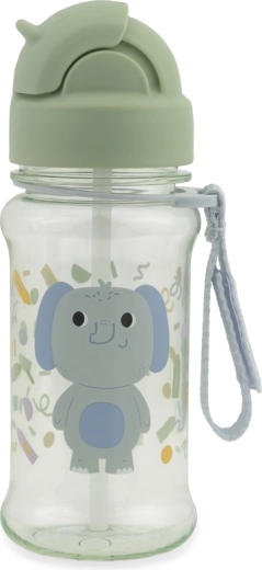 Skip Hop μπουκάλι με καλαμάκι 355 ml zoo besties ελέφαντας
