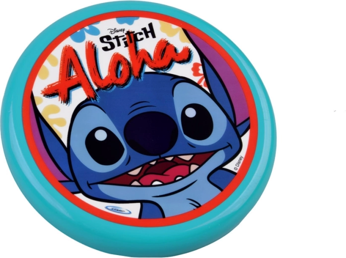 Ιπτάμενος δίσκος DISNEY STITCH 20 cm – ελαστικό φρίσμπι για παιδιά