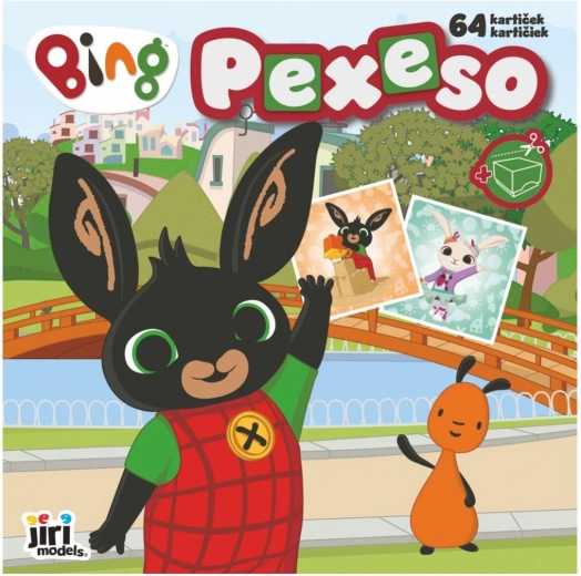 Παιχνίδι μνήμης (Pexeso) σε τετράδιο Λαγουδάκι BING – 64 κάρτες