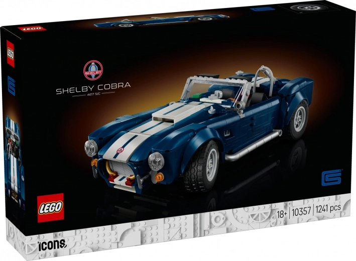 LEGO Icons Shelby Cobra 427 S/C κατασκευή για ενήλικες