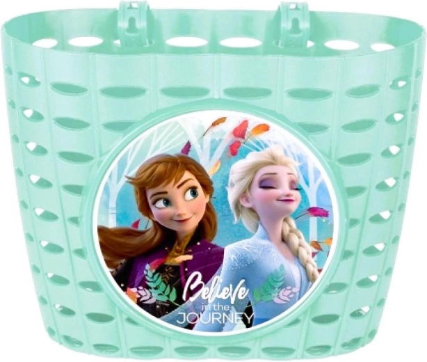 Τυρκουάζ παιδικό καλαθάκι ποδηλάτου Disney Frozen