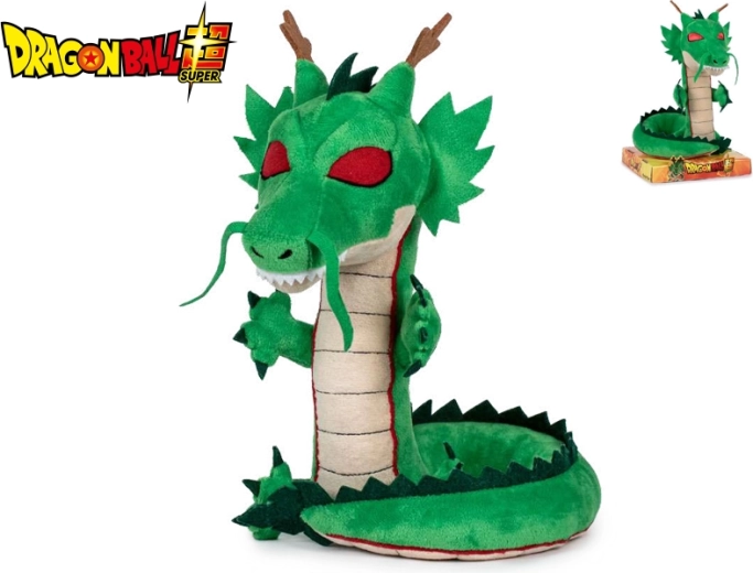Λούτρινος δράκος Shenron Dragon Ball Super 29 cm σε κουτί