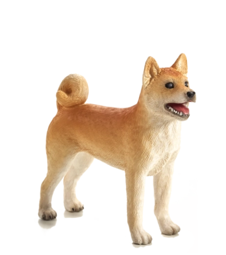 Πλαστική φιγούρα σκύλου Shiba Inu MOJO