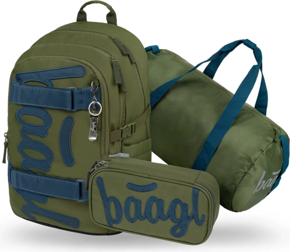 BAAGL ΣΕΤ 3 Skate Olive