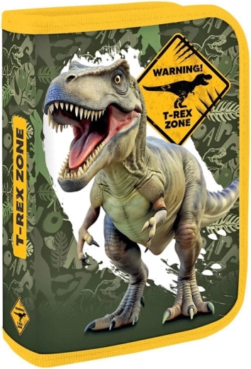 Μονοόροφο άδειο σχολικό κασετινάκι T-Rex - 1 τεμάχιο