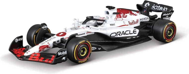 Μοντέλο Bburago F1 Oracle Red Bull Racing RB21 2025 Max Verstappen 1:18 με κράνος