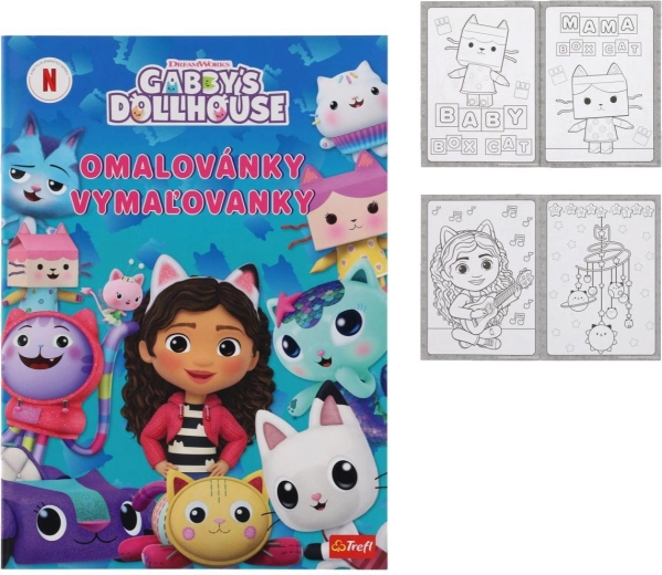 Βιβλίο Ζωγραφικής Gabby's Dollhouse 20 × 27,5 cm