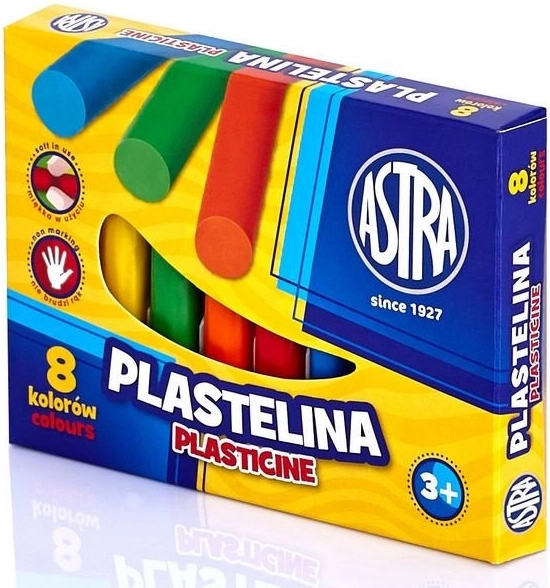 Δημιουργική πλαστελίνη Astra 8x13 g
