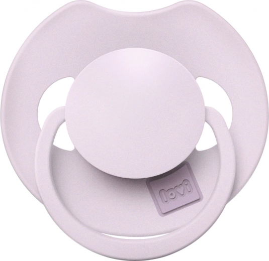 Δυναμική πιπίλα σιλικόνης LOVI Prime 0–6 μηνών, Lilac