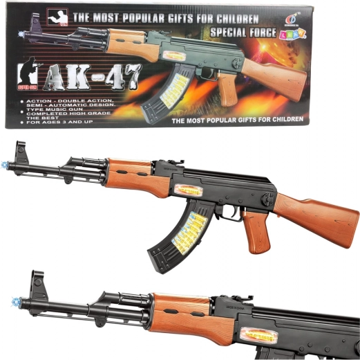 Παιδικό παιχνίδι AK-47 με φώτα και ήχους 68,5 cm