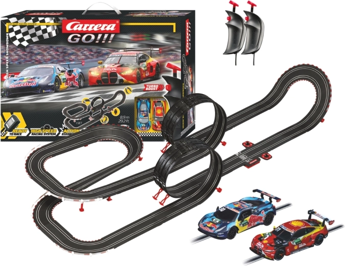 Carrera GO!!! DTM High Speed Showdown αγωνιστική πίστα αυτοκινήτων 8,9 m