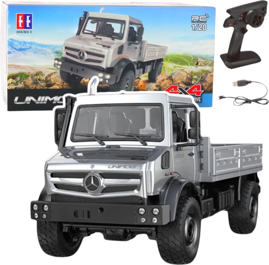 RC όχημα εκτός δρόμου Mercedes-Benz Unimog 4x4 σε κλίμακα 1:20