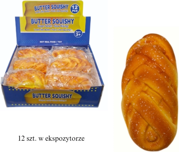 Αντιστρές squishy για ζούληγμα – chałka - 1 τεμάχιο