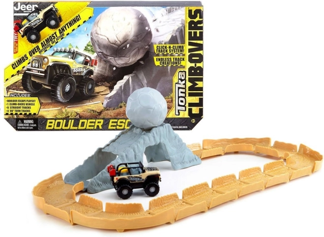 Σετ πίστας TONKA BOULDER ESCAPE με οχηματάκι εκτός δρόμου