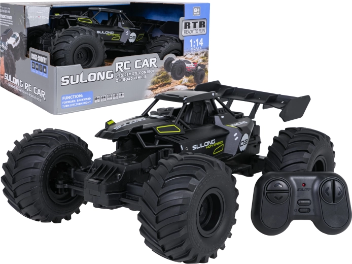 Τηλεκατευθυνόμενο crawler εκτός δρόμου 1:14 με μεταλλικό αμάξωμα και τηλεχειριστήριο 2,4 GHz