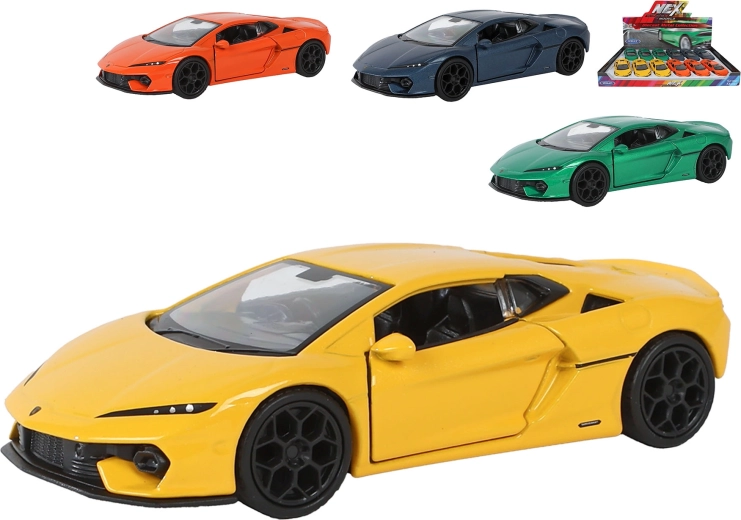 Μεταλλικό μοντέλο αυτοκινήτου Welly Lamborghini Temerario 1:36, 12 cm