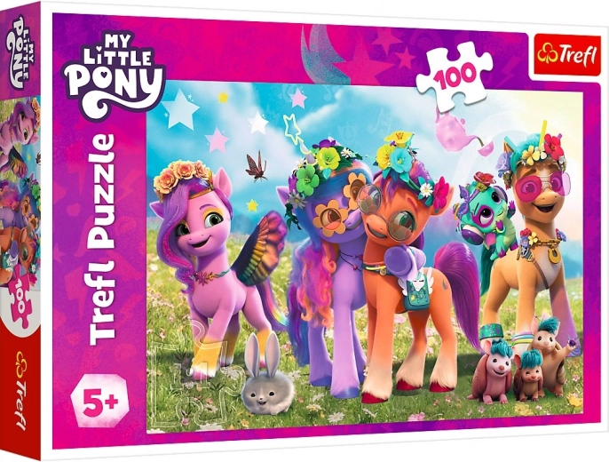 Παζλ Trefl My Little Pony Διασκεδαστικά πόνι 100 κομμάτια