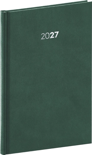 Notique εβδομαδιαίο ημερολόγιο Balakon 2027 πράσινο 15 × 21 cm