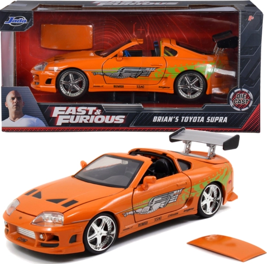 Toyota Supra Fast & Furious μεταλλικό μοντέλο 19 εκ.