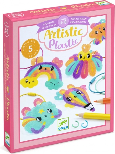 Καλλιτεχνικά μενταγιόν Kawaii από την Djeco