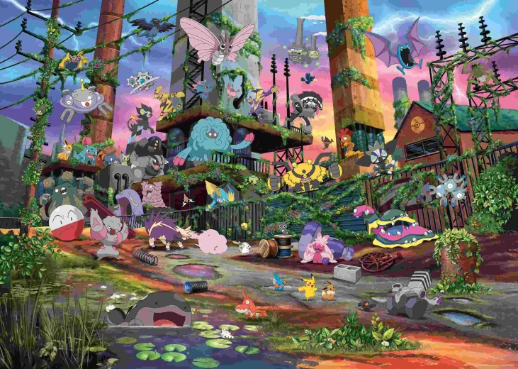 Παζλ Ravensburger Pokémon Breakout 2, 1000 κομμάτια