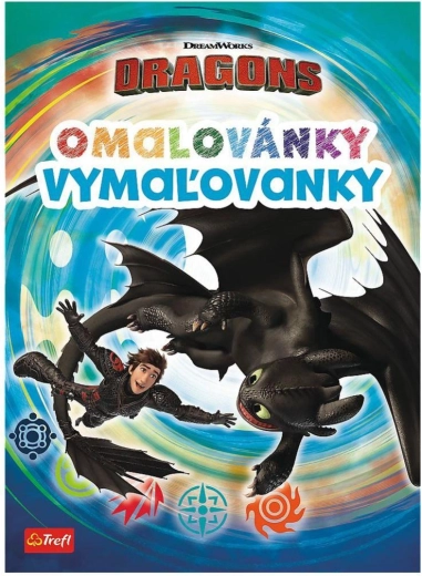 Βιβλίο ζωγραφικής How to Train Your Dragon 20 × 27,5 cm