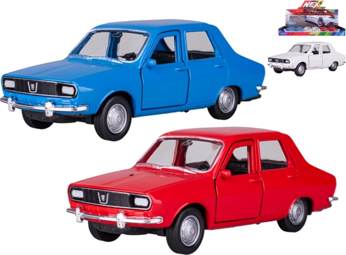 Μεταλλικό μοντέλο αυτοκινήτου Dacia 1300 1:34 Welly με μηχανισμό pull-back