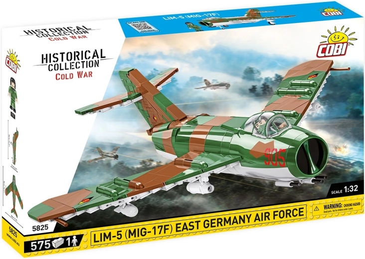 Cobi MiG-17F (LIM-5) αεροσκάφος της ανατολικογερμανικής αεροπορίας 1:32