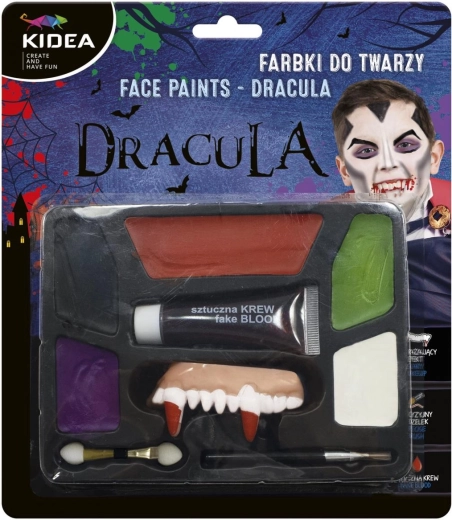 Σετ χρωμάτων προσώπου Dracula Derform
