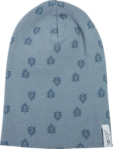 Lodger βαμβακερό σκουφάκι Beanie Print Rib Ocean 1–2 ετών
