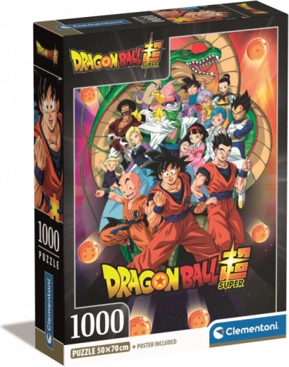 Clementoni παζλ 1000 κομμάτια – Anime DRAGON BALL Compact