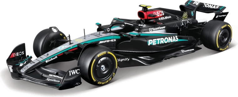 Αυθεντικό Mercedes-AMG Petronas W15 (2024) σε κλίμακα 1:24