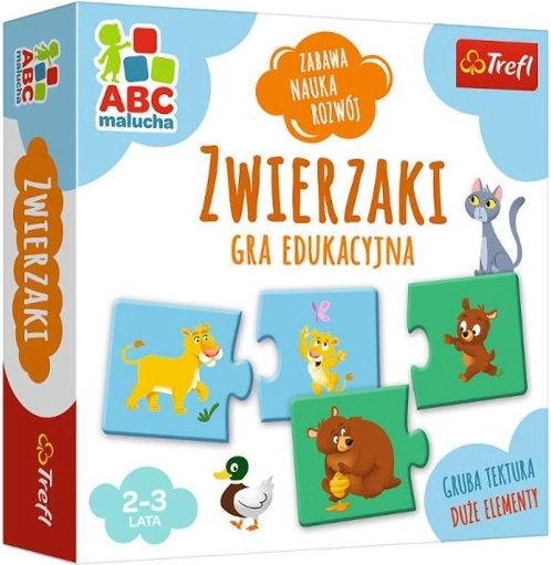 Παιχνίδι Ζωάκια / ABC για τους μικρότερους – εκπαιδευτικό παζλ