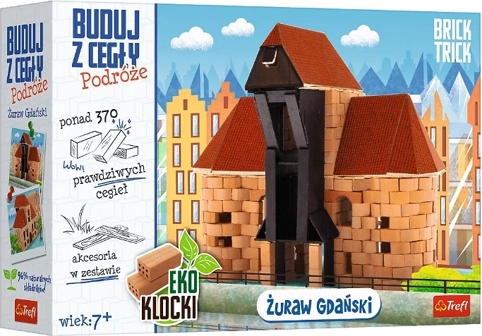 Brick Trick Ταξίδια: Żuraw του Γκντανσκ – μίνι μοντέλο από αληθινά τούβλα