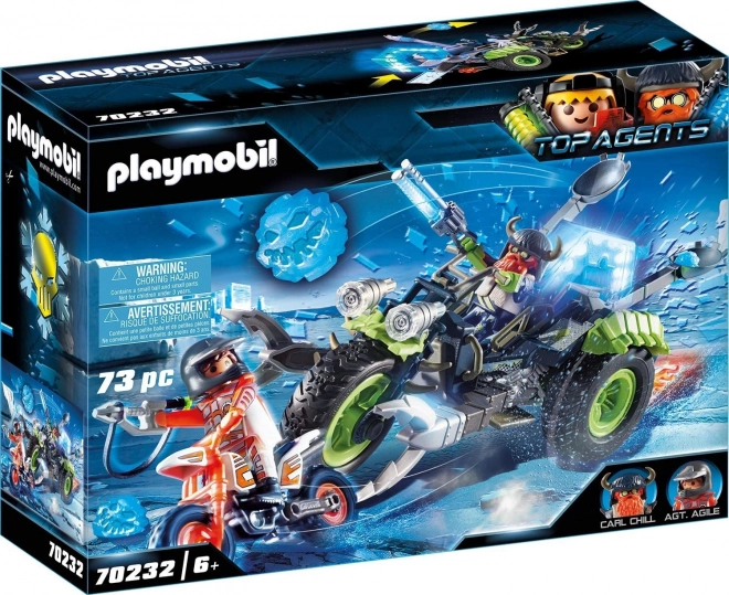 Playmobil Top Agents Αρκτικοί Επαναστάτες Τρίκυκλο