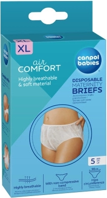 Μίας χρήσης λοχειακό εσώρουχο CANPOL BABIES L/XL, 5 τεμ.