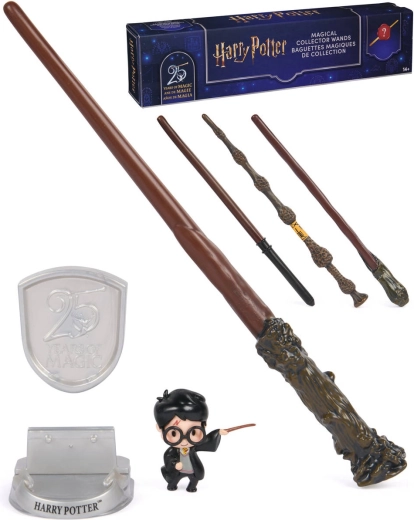 Spin Master Harry Potter 25 Years of Magic συλλεκτικό μαγικό ραβδί με έκπληξη - 1 τεμάχιο