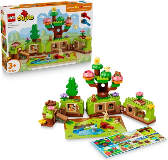 LEGO DUPLO Δάσος εξερευνητών με άγρια ζώα
