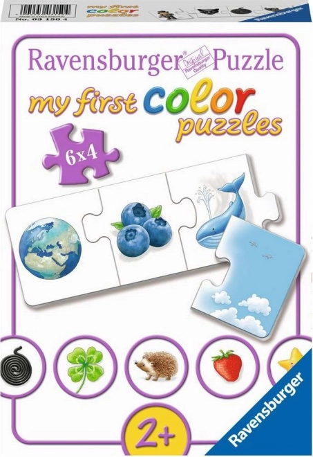 Ravensburger τα πρώτα μου παζλ – ας μάθουμε τα χρώματα (6×4 κομμάτια)