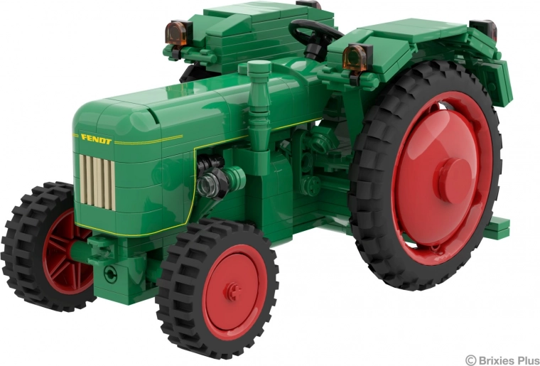 Κατασκευαστικό σετ BRIXIES Plus Fendt Dieselross F28 Classic Club
