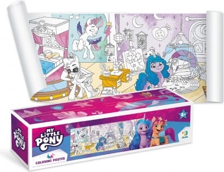 Αφίσα ζωγραφικής My Little Pony 70 × 16 cm σε κουτί δώρου